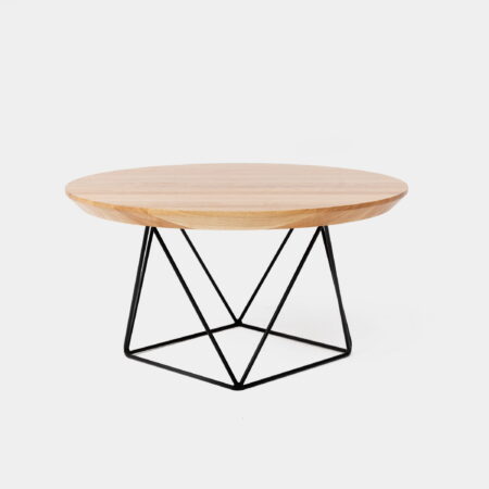 Stolik kawowy loftowy STOCKHOLM ROUND 48