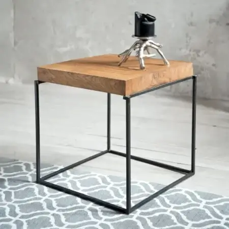 Stolik kawowy dębowy OSLO CUBO