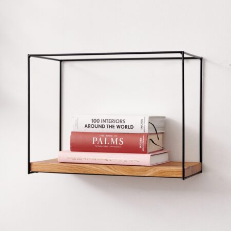 Półka wisząca dębowa STOCKHOLM